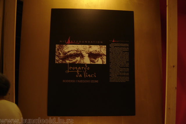 Da Vinci Exhibition, Nis
